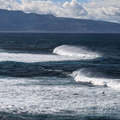 Surfers at Ho'okipa Beach